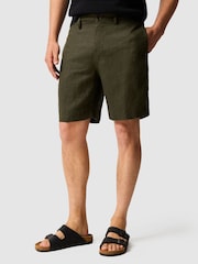 Rodd & Gunn Green Longbeach Shorts - Image 1 of 5