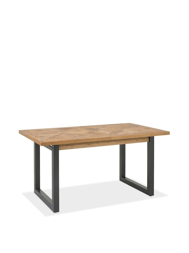 Bentley Designs Natural Indus 4 to 6 Seater Extending Dining Table - Image 1 of 2