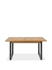 Bentley Designs Natural Indus 4 to 6 Seater Extending Dining Table - Image 2 of 2
