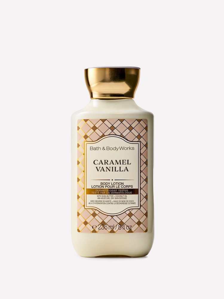 Bath & Body Works Caramel Vanilla Body Lotion 236ml - Image 1 of 3 Bath & Body Works Caramel Vanilla Body Lotion 236ml - Image 1 of 3