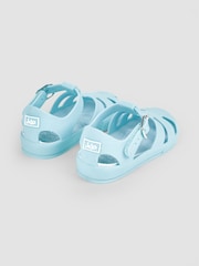 JoJo Maman Bébé Aqua Blue Jelly Sandals - Image 2 of 4