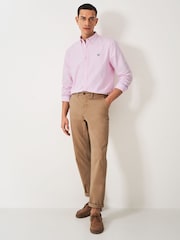 Crew Clothing Pink Classic Fit 100% Cotton Oxford Shirt - Image 3 of 5