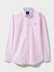 Crew Clothing Pink Classic Fit 100% Cotton Oxford Shirt - Image 5 of 5