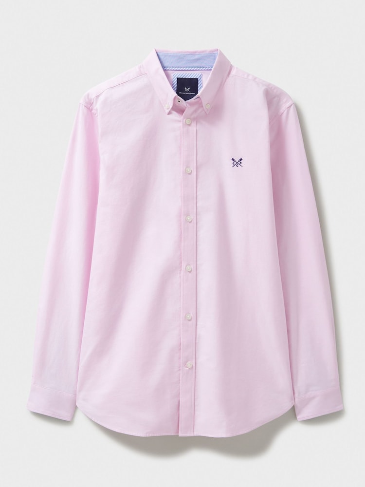 Розовый - Классические рубашки классического кроя с 100хлопками Crew Clothing - Изображение 5 из 5 Розовый - Классические рубашки классического кроя с 100хлопками Crew Clothing - Изображение 5 из 5