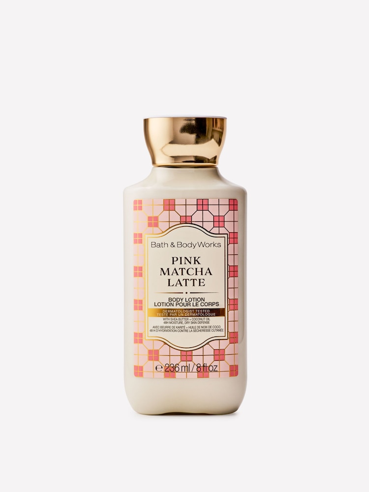 Bath & Body Works Pink Matcha Latte Body Lotion 236ml - Image 1 of 3 Bath & Body Works Pink Matcha Latte Body Lotion 236ml - Image 1 of 3