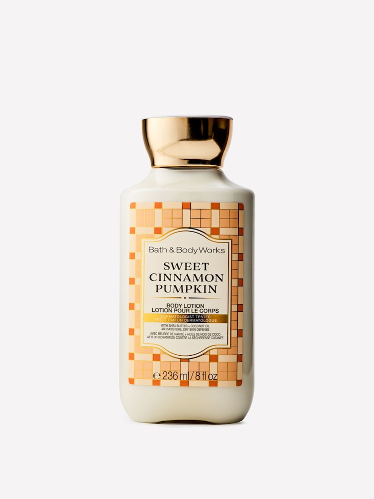 Bath & Body Works Sweet Cinnamon Pumpkin Body Lotion 236ml - Image 1 of 2 Bath & Body Works Sweet Cinnamon Pumpkin Body Lotion 236ml - Image 1 of 2