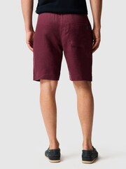 Rodd & Gunn Red Linen 9" Resort Shorts - Image 2 of 4