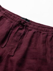 Rodd & Gunn Red Linen 9" Resort Shorts - Image 4 of 4