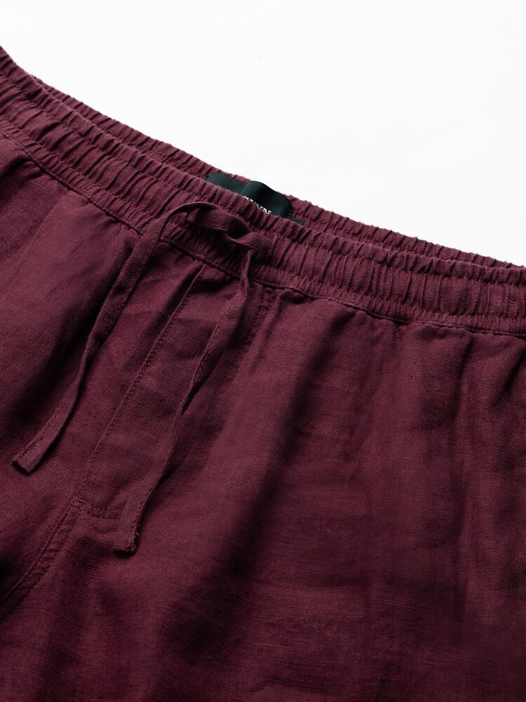 Rodd & Gunn Red Linen 9" Resort Shorts - Image 4 of 4