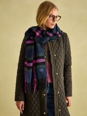 Joules Langtree Navy Scarf - Image 1 of 5