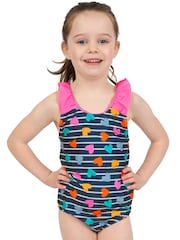 Harry Bear Blue Heart Swimsuit - Image 5 of 8
