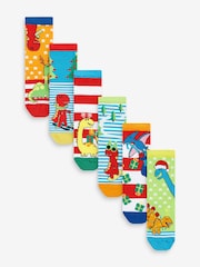 United Odd Socks Black Christmas Santa Saurus Socks - Image 3 of 10