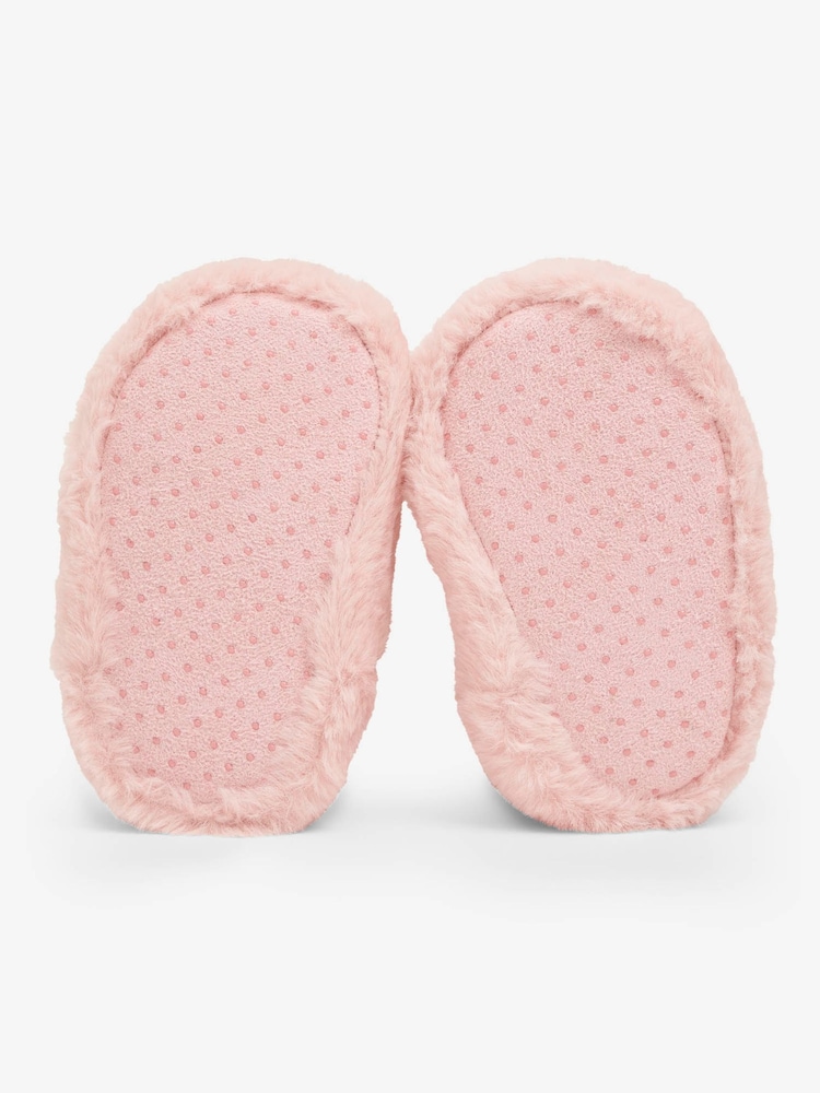 JoJo Maman Bébé Pink Rabbit Slippers - Image 2 of 3