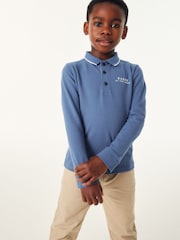 Baker by Ted Baker Long Sleeve Polo Shirt - Image 2 of 12