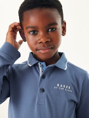 Baker by Ted Baker Long Sleeve Polo Shirt - Image 6 of 12