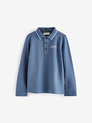 Baker by Ted Baker Long Sleeve Polo Shirt - Image 8 of 12