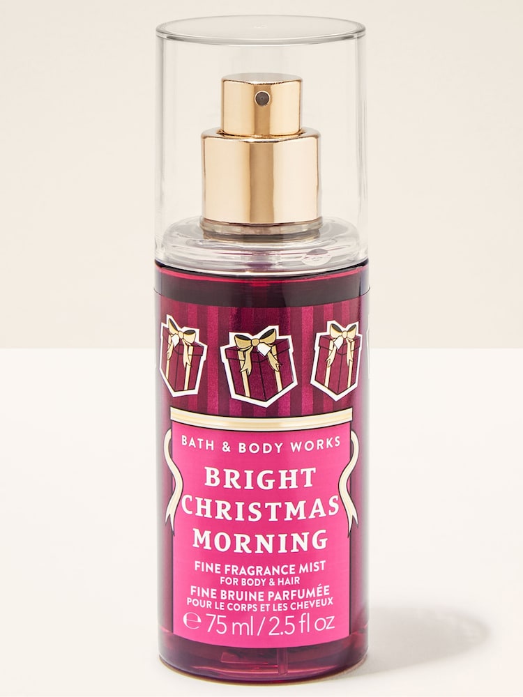 Bath & Body Works Bright Christmas Morning Travel Size Fine Fragrance Mist 75ml - Image 1 of 2 Bath & Body Works Bright Christmas Morning Travel Size Fine Fragrance Mist 75ml - Image 1 of 2