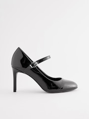 črna - Čevlji Mary Jane z visoko peto in okroglim koleščkom Forever Comfort - Slika 5 iz 9