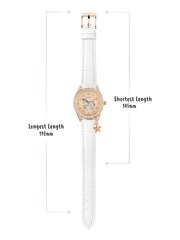 Peers Hardy Girls Tikkers PU Strap Unicorn Watch, Necklace and Purse White Set - Image 3 of 6