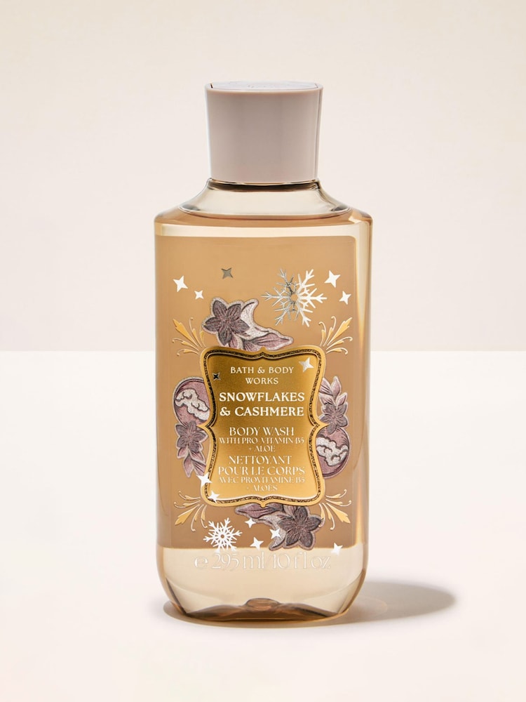 Bath & Body Works Snowflakes and Cashmere Body Wash 295ml - Image 1 of 2 Bath & Body Works Snowflakes and Cashmere Body Wash 295ml - Image 1 of 2