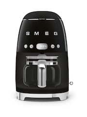 Smeg Black Drip Coffee Machine - Image 1 of 8