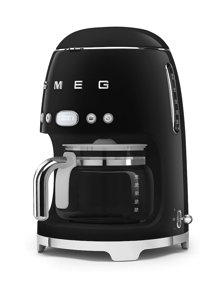 Smeg Black Drip Coffee Machine - Image 2 of 8