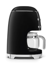Smeg Black Drip Coffee Machine - Image 3 of 8