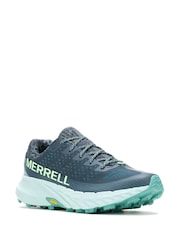 Merrell Blue Agility Peak 5 Running Shoes - Image 3 of 6