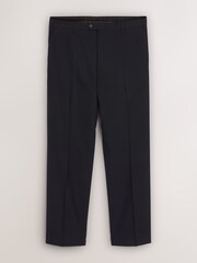 Navy Blue Regular Fit Suit Trousers - Image 6 of 8