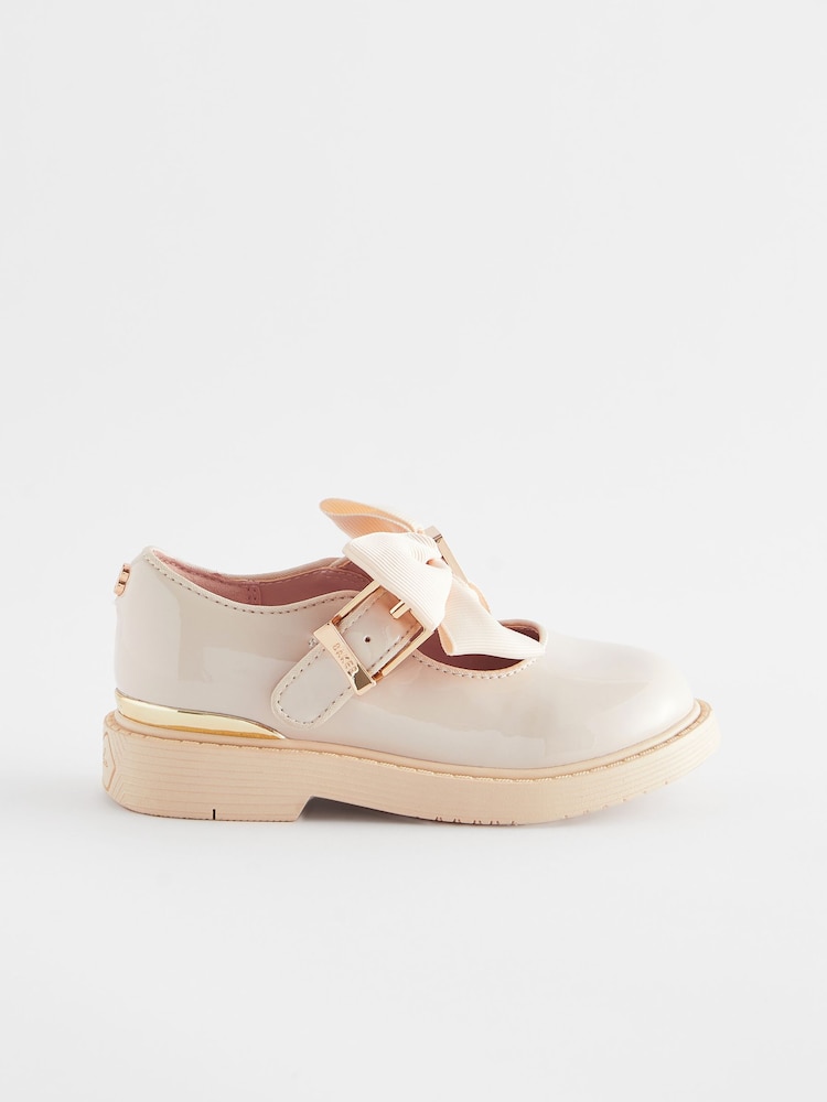 Baker by Ted Baker Girls Back to School Mary Jane Shoes with Bow - Image 2 of 6
