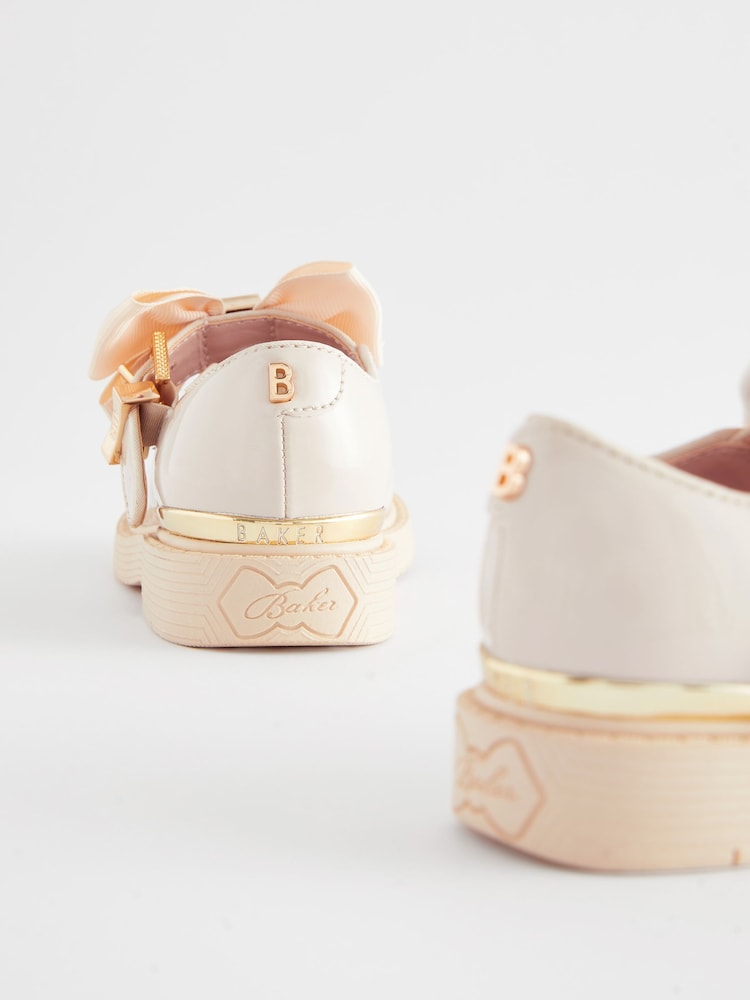 Baker by Ted Baker Girls Back to School Mary Jane Shoes with Bow - Image 5 of 6