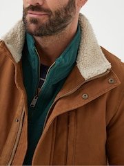 FatFace Brown Canvas Jacket - Image 5 of 7