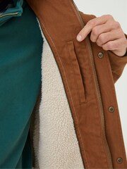 FatFace Brown Canvas Jacket - Image 6 of 7