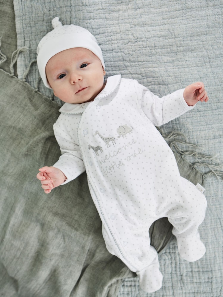 Dors-bien JoJo Maman Bébé Welcome Little One en coton pour bébé - Image 1 of 4