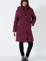 Crew Clothing Company Blue Casual Casual Coat - Image 3 of 4