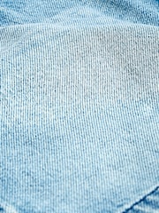 Mid Blue 100% Cotton Vintage Denim Mini Skirt - Image 7 of 7