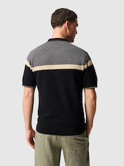Rodd & Gunn Grey Barret Reef Knitted Polo Shirt - Image 3 of 5