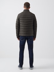 French Connection Green Row Funnel Jacket - Image 2 of 3