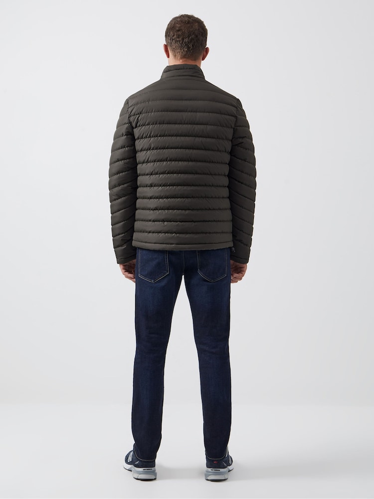 French Connection Green Row Funnel Jacket - Image 2 of 3