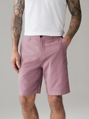 Pink - Chinoshorts aus Leinenmischung - Bild 1 von 8
