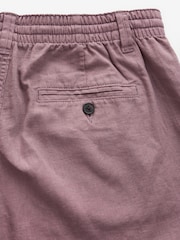 Pink - Chinoshorts aus Leinenmischung - Bild 6 von 8