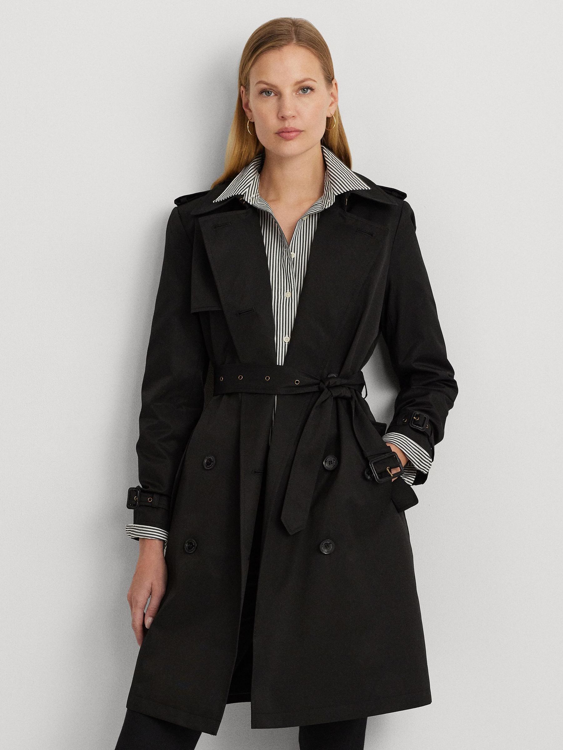 Ralph lauren ladies trench coat best sale