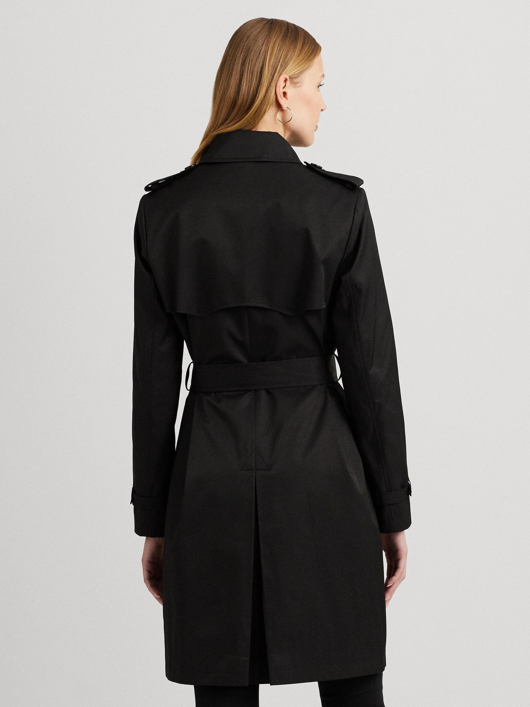 Buy Lauren Ralph Lauren Double Breasted Belted Trench Coat