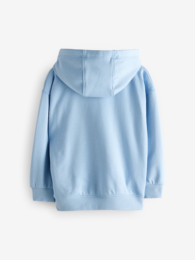 Blue Monster Truck Graphic Hoodie (3-16yrs) - Image 2 of 4