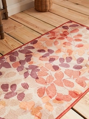 Terracotta Orange Autumnal Leaves Runner - Image 3 of 5