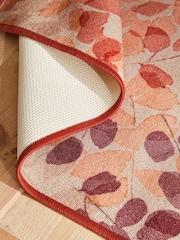 Terracotta Orange Autumnal Leaves Runner - Image 4 of 5