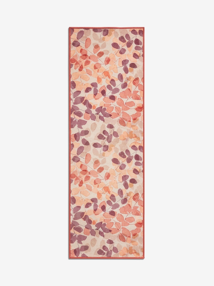 Terracotta Orange Autumnal Leaves Runner - Image 5 of 5