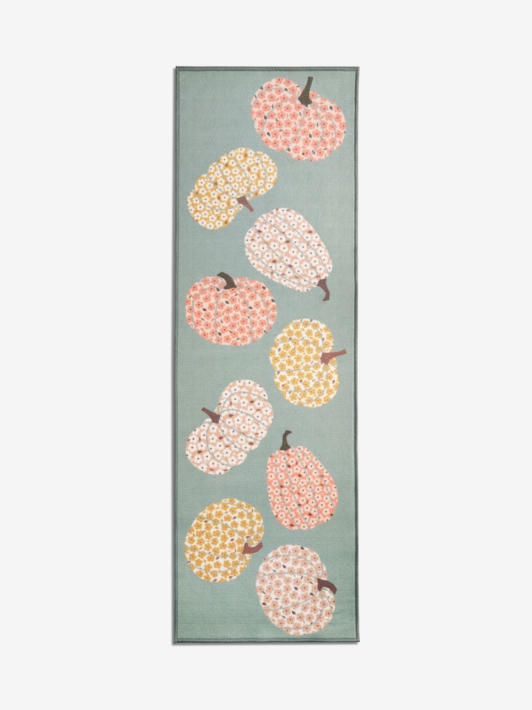 Grey Autumnal Pumpkins Runner - Image 5 of 5