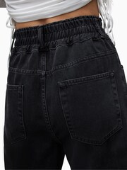AllSaints Black Wide Leg Hailey Jeans - Image 6 of 7