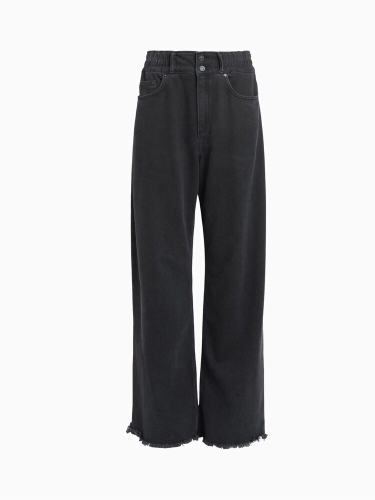 AllSaints Black Wide Leg Hailey Jeans - Image 7 of 7